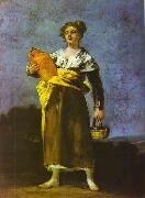 Francisco Jose de Goya Girl with a Jug oil on canvas